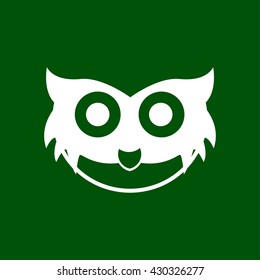 owl icon. owl vector illustration