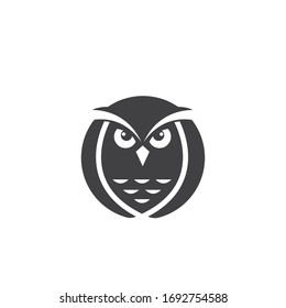 Owl Logo Vector Illustration Vector Stock Vector (Royalty Free) 1293018850