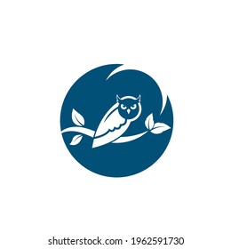 diseño de ilustración vectorial de icono de owl