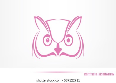 owl icon vector illustration eps10.