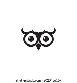 owl icon vector illustration template design