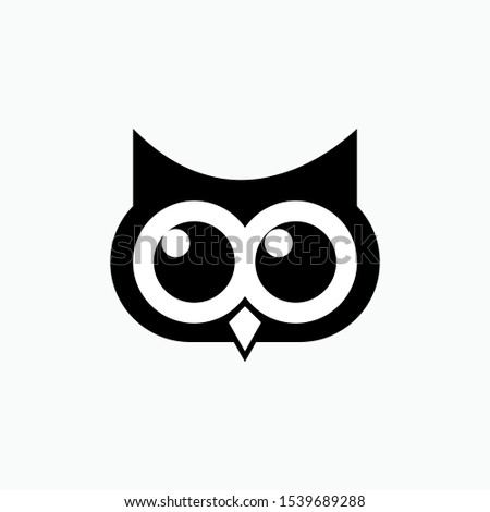 Owl Icon - Vector, Sign and Symbol for Design, Presentation, Website or Apps Elements.