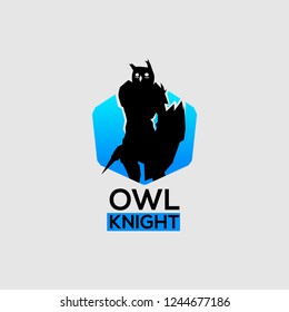 owl knight with shild