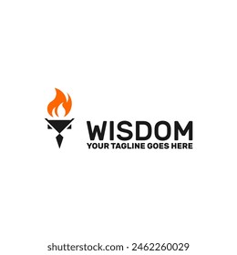owl lamp logo template, education icon, wisdom sign, Olympic sign