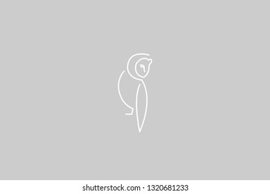 Owl Line Art Design