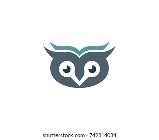 Owl Logo Stock Vector (Royalty Free) 742314034 | Shutterstock