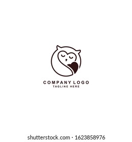 OWL LOGO CHARACTER EPS 10