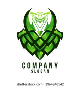 owl logo design