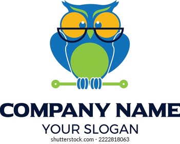 Owl logo design for company