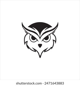 diseño del logotipo del búho, diseño del logotipo del icono del búho 