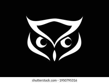 Owl Logo Design and icon concept. Logo available in vector.