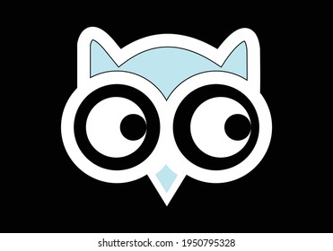 Owl Logo Design and icon concept. Logo available in vector.