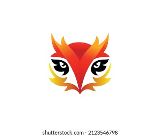 Owl Logo Design Icon Creative Modern Vector Illustration.