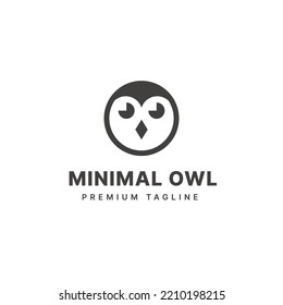 OWL Logo Design Icon Vector