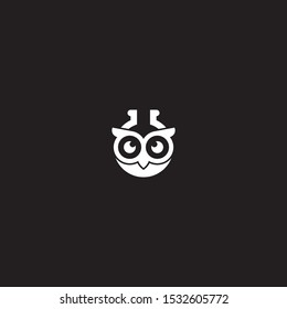 a owl logo for education