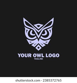 Owl logo. Owl icon available in vector.
