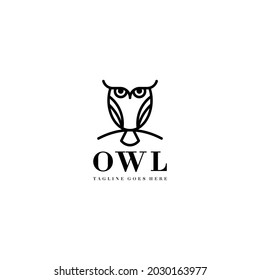 Owl logo and icon concept