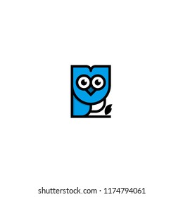 Owl logo and icon concept. Logo available in vector.
