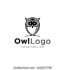 Owl logo and icon concept. Logo available in vector.