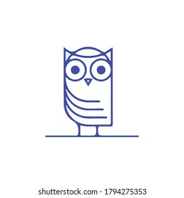 Owl logo and icon concept. Logo available in vector.
