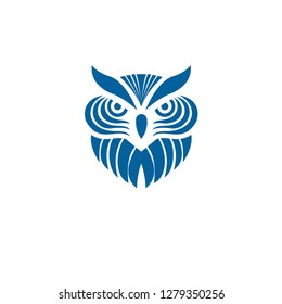 Owl Logo icon shield wing creative Modern Design