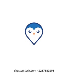 Owl Logo icon shield wing creative Modern Design