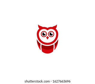 Owl logo icon vector bird 