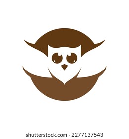 Owl logo images illustration design