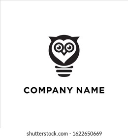 Owl Logo / Lamp logo