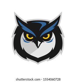 Owl Logo Mascot Vector Illustration Stock Vector (Royalty Free ...