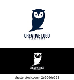 owl logo with modern design