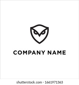 Owl Logo Security logo