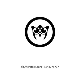 Owl Logo and symbol template
