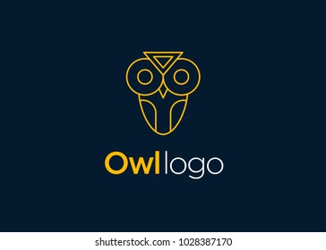 Owl Logo Template