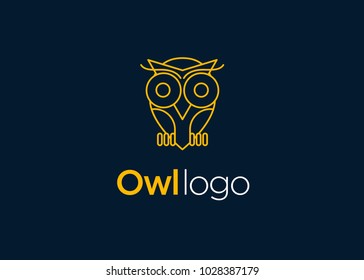 Owl Logo Templates Business Company Stock Vector (Royalty Free) 1570919203