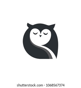 owl logo template