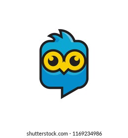 owl logo template