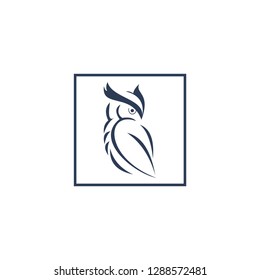 owl logo template