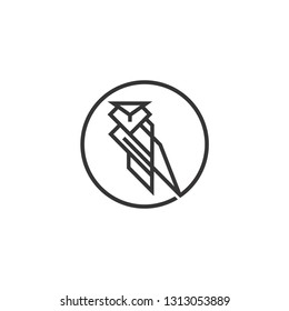 owl logo template