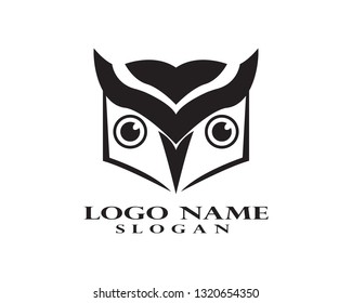 Owl logo template