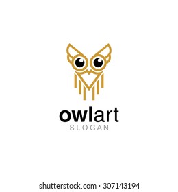 Owl Logo Template