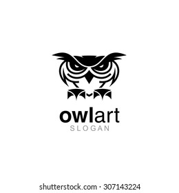 Owl Logo Template