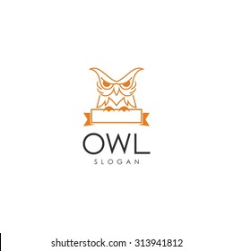 Owl Logo Template