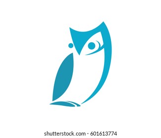 Owl logo template