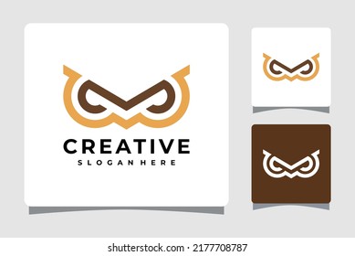 Owl Logo Template Design Inspiration