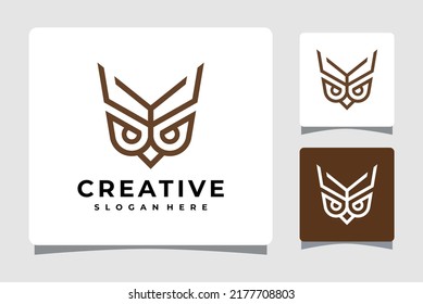 Owl Logo Template Design Inspiration