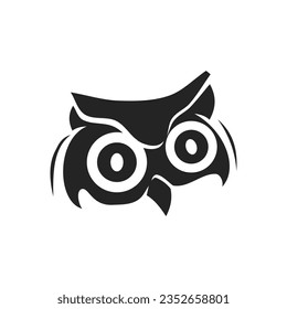 owl logo template Isolated. Brand Identity. Icon Abstract Vector graphic