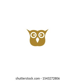 Owl logo template vector icon design