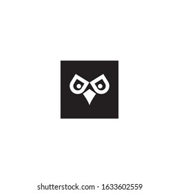 Owl logo template vector icon design