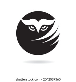 Owl logo template vector icon design